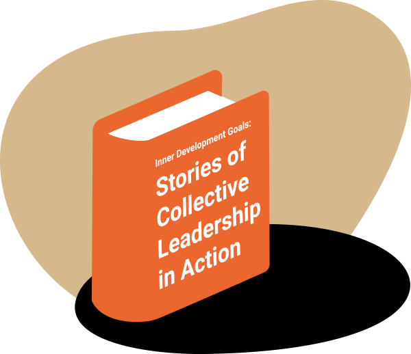 Illustration of book 'Inner Development Goals: Stories of Collective Leadership in Action'